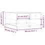 Mesa de centro madera de ingeniería gris Sonoma 80x80x40 cm de , Mesas de centro - Ref: Foro24-835357, Precio: 52,84 €, Descu...