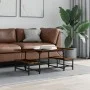 Mesa de centro madera contrachapada roble ahumado 100x50,5x40cm de , Mesas de centro - Ref: Foro24-835376, Precio: 36,46 €, D...