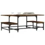 Mesa de centro madera contrachapada roble ahumado 100x50,5x40cm de , Mesas de centro - Ref: Foro24-835376, Precio: 36,46 €, D...