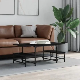 Couchtisch aus schwarzem Sperrholz, 100 x 50,5 x 40 cm von , Couchtisch - Ref: Foro24-835374, Preis: 37,57 €, Rabatt: %