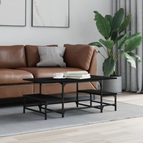 Mesa de centro madera contrachapada negro 100x50,5x40 cm de , Mesas de centro - Ref: Foro24-835374, Precio: 37,89 €, Descuent...