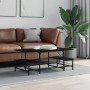Mesa de centro madera contrachapada negro 100x50,5x40 cm de , Mesas de centro - Ref: Foro24-835374, Precio: 37,89 €, Descuent...
