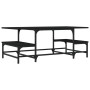 Mesa de centro madera contrachapada negro 100x50,5x40 cm de , Mesas de centro - Ref: Foro24-835374, Precio: 37,89 €, Descuent...