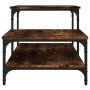Mesa de centro madera de ingeniería roble ahumado 100x50,5x45cm de , Mesas de centro - Ref: Foro24-835381, Precio: 50,37 €, D...