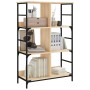 Estantería de madera ingeniería roble Sonoma 78,5x33x117,5 cm de , Librerías y estanterías - Ref: Foro24-835250, Precio: 64,4...