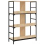 Estantería de madera ingeniería roble Sonoma 78,5x33x117,5 cm de , Librerías y estanterías - Ref: Foro24-835250, Precio: 64,4...