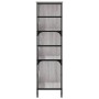 Estantería de madera de ingeniería gris Sonoma 78,5x33x117,5 cm de , Librerías y estanterías - Ref: Foro24-835252, Precio: 66...