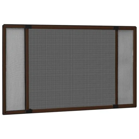 Mosquitera extensible para ventanas marrón (75-143)x50 cm de , Mosquiteras para ventanas - Ref: Foro24-149039, Precio: 22,05 ...