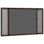 Mosquitera extensible para ventanas marrón (75-143)x50 cm de , Mosquiteras para ventanas - Ref: Foro24-149039, Precio: 24,33 ...