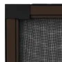 Mosquitera extensible para ventanas marrón (75-143)x50 cm de , Mosquiteras para ventanas - Ref: Foro24-149039, Precio: 22,05 ...