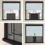 Mosquitera extensible para ventanas marrón (75-143)x50 cm de , Mosquiteras para ventanas - Ref: Foro24-149039, Precio: 24,33 ...
