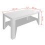 Mesa de comedor blanca 140x80x75 cm de vidaXL, Mesas de cocina y de comedor - Ref: Foro24-243056, Precio: 131,13 €, Descuento: %