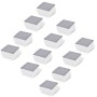 Focos empotrables LED 12 uds 100x100x68 mm de vidaXL, Iluminación de exterior - Ref: Foro24-272494, Precio: 193,78 €, Descuen...