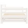 Sofá cama nido madera maciza de pino blanco 90x200 cm de , Camas y somieres - Ref: Foro24-836148, Precio: 192,15 €, Descuento: %