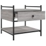 Mesa de centro madera de ingeniería gris Sonoma 50x50x50 cm de , Mesas de centro - Ref: Foro24-833968, Precio: 47,44 €, Descu...