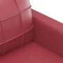 Juego de sofás con cojines 2 piezas cuero sintético rojo tinto de , Sofás - Ref: Foro24-3201371, Precio: 479,04 €, Descuento: %