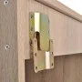 Conjunto de mueble y lavabo 3 piezas beige de vidaXL, Muebles de baño - Ref: Foro24-272228, Precio: 118,75 €, Descuento: %