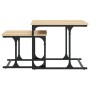 Mesa de centro apilable 2 pzas madera ingeniería roble Sonoma de , Mesas de centro - Ref: Foro24-833369, Precio: 43,89 €, Des...