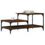 Mesa de centro madera contrachapada roble marrón 100x50,5x45 cm de , Mesas de centro - Ref: Foro24-835383, Precio: 39,64 €, D...