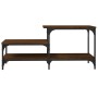 Mesa de centro madera contrachapada roble marrón 100x50,5x45 cm de , Mesas de centro - Ref: Foro24-835383, Precio: 39,64 €, D...