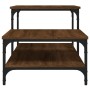 Mesa de centro madera contrachapada roble marrón 100x50,5x45 cm de , Mesas de centro - Ref: Foro24-835383, Precio: 39,64 €, D...