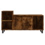 Mueble para TV madera contrachapada roble ahumado 100x35x55 cm de , Muebles TV - Ref: Foro24-831329, Precio: 66,16 €, Descuen...
