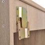 Conjunto de mueble y lavabo 3 piezas beige de vidaXL, Muebles de baño - Ref: Foro24-272226, Precio: 126,93 €, Descuento: %