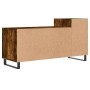 Mueble para TV madera contrachapada roble ahumado 100x35x55 cm de , Muebles TV - Ref: Foro24-831329, Precio: 66,16 €, Descuen...