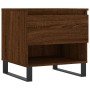 Mesa de centro madera de ingeniería roble marrón 50x46x50 cm de , Mesas de centro - Ref: Foro24-830938, Precio: 41,95 €, Desc...