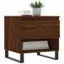 Mesa de centro madera de ingeniería roble marrón 50x46x50 cm de , Mesas de centro - Ref: Foro24-830938, Precio: 41,95 €, Desc...