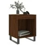 Mesitas noche 2 uds madera ingeniería marrón roble 40x35x50 cm de , Mesitas de noche - Ref: Foro24-830747, Precio: 46,48 €, D...