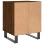 Mesitas noche 2 uds madera ingeniería marrón roble 40x35x50 cm de , Mesitas de noche - Ref: Foro24-830747, Precio: 46,48 €, D...