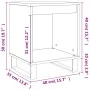 Mesitas noche 2 uds madera ingeniería marrón roble 40x35x50 cm de , Mesitas de noche - Ref: Foro24-830747, Precio: 46,48 €, D...