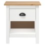 Mesitas de noche 2 uds Hill madera maciza de pino 46x35x49,5 cm de vidaXL, Mesitas de noche - Ref: Foro24-288970, Precio: 85,...