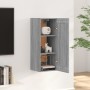 Armario de pared madera de ingeniería gris Sonoma 35x34x90 cm de , Estantes y estanterías - Ref: Foro24-817451, Precio: 44,15...