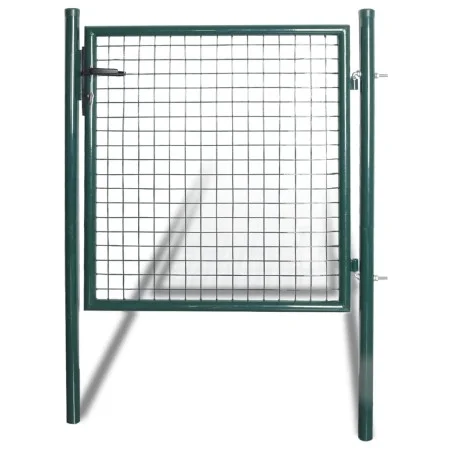 Zauntor aus pulverbeschichtetem Stahl von vidaXL, Gartentore - Ref: Foro24-142030, Preis: 147,60 €, Rabatt: %