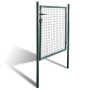 Puerta de valla de acero con recubrimiento en polvo de vidaXL, Puertas de jardín - Ref: Foro24-142030, Precio: 158,17 €, Desc...