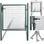 Zauntor aus pulverbeschichtetem Stahl von vidaXL, Gartentore - Ref: Foro24-142030, Preis: 147,60 €, Rabatt: %