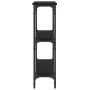 Black engineered wood console table 100x22.5x75 cm by , Side tables - Ref: Foro24-834025, Price: 45,99 €, Discount: %
