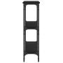 Mesa consola madera de ingeniería negra 100x22,5x75 cm de , Mesas auxiliares - Ref: Foro24-834025, Precio: 46,56 €, Descuento: %