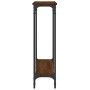 Mesa consola madera de ingeniería marrón roble 100x22,5x75 cm de , Mesas auxiliares - Ref: Foro24-834019, Precio: 42,96 €, De...