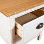 Mesitas de noche 2 uds Hill madera maciza de pino 46x35x49,5 cm de vidaXL, Mesitas de noche - Ref: Foro24-288970, Precio: 85,...