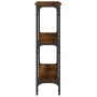 Mesa consola madera de ingeniería roble ahumado 100x22,5x75 cm de , Mesas auxiliares - Ref: Foro24-834027, Precio: 45,41 €, D...
