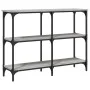 Engineered wood gray Sonoma console table 100x29x75 cm by , Side tables - Ref: Foro24-834103, Price: 53,13 €, Discount: %