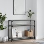 Mesa consola madera de ingeniería gris Sonoma 100x29x75 cm de , Mesas auxiliares - Ref: Foro24-834038, Precio: 53,35 €, Descu...