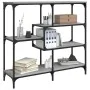 Console table made of gray Sonoma plywood wood 103x32x95 cm by , Side tables - Ref: Foro24-833953, Price: 72,09 €, Discount: %