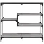 Console table made of gray Sonoma plywood wood 103x32x95 cm by , Side tables - Ref: Foro24-833953, Price: 72,09 €, Discount: %