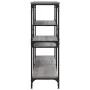 Console table made of gray Sonoma plywood wood 103x32x95 cm by , Side tables - Ref: Foro24-833953, Price: 72,09 €, Discount: %