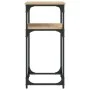 Mesa consola madera de ingeniería roble Sonoma 75x35,5x75 cm de , Mesas auxiliares - Ref: Foro24-834071, Precio: 43,75 €, Des...