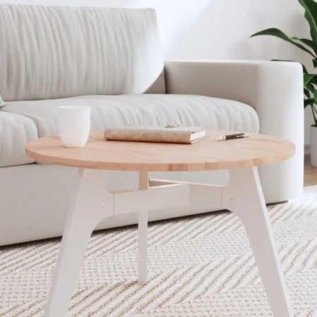 Tablero redondo de madera maciza de haya Ø60x1,5 cm de , Tableros para mesas - Ref: Foro24-355909, Precio: 56,52 €, Descuento: %